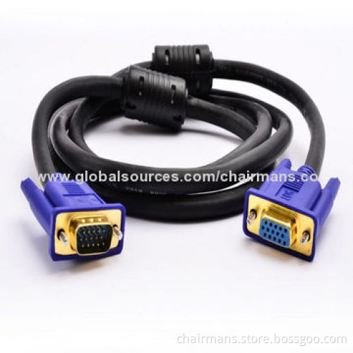 VGA 3 + 6 Extending Cable, Male to Female, 1.5-50 Meters Cable Length